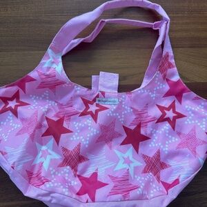 AMERICAN GIRL - Double 18' doll Tote Bag- Pink Stars